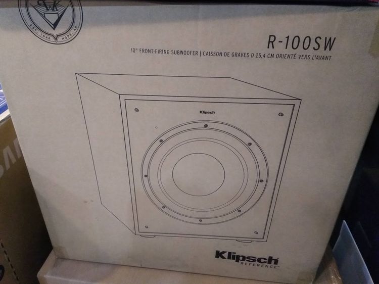 ลำโพง Subwooer Klipsch R-100SW เครื่องใหม่ รูปที่ 3