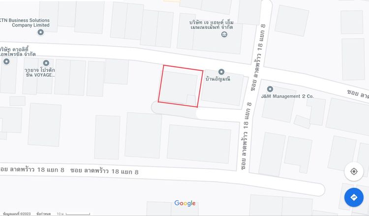 ที่ดิน ลาดพร้าว18 เนื้อที่ 71 ตร.วา เขตจตุจักร แขวงจอมพล กรุงเทพมหานคร