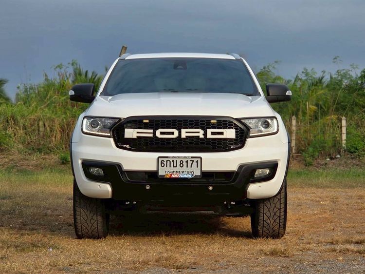 Ford Everest 2017 2.2 Titanium Plus Utility-car ดีเซล ไม่ติดแก๊ส เกียร์อัตโนมัติ ขาว รูปที่ 2