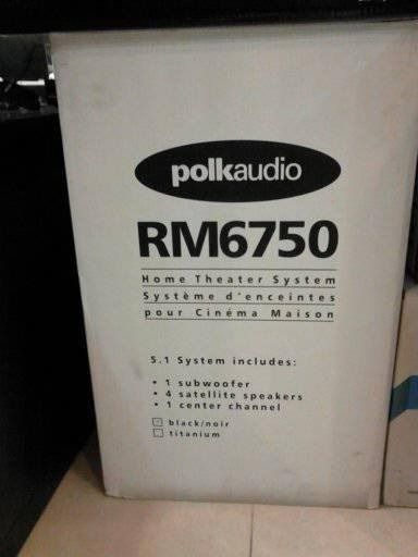 ลำโพง polk audio RM6750 ชุดโฮมเธียเตอร์ 5.1 ของใหม่ รูปที่ 2