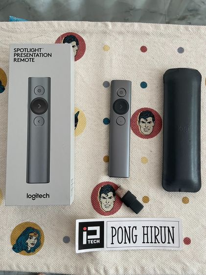 Logitech Spotlight Presenter มือสอง สภาพดี ใช้งานได้ปกติ รองรับ bluetooth  usb ระยะได้ 30 M รูปที่ 2