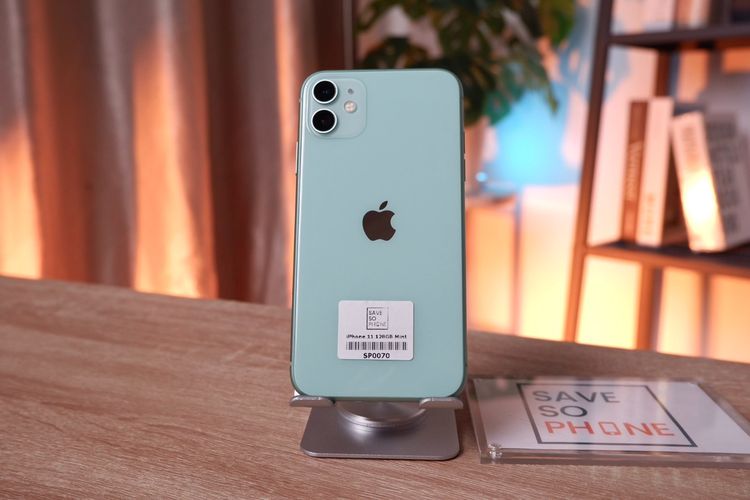 iPhone 11 128GB สี Green ราคาเพียง 5,990.- มีประกันร้าน 60วัน