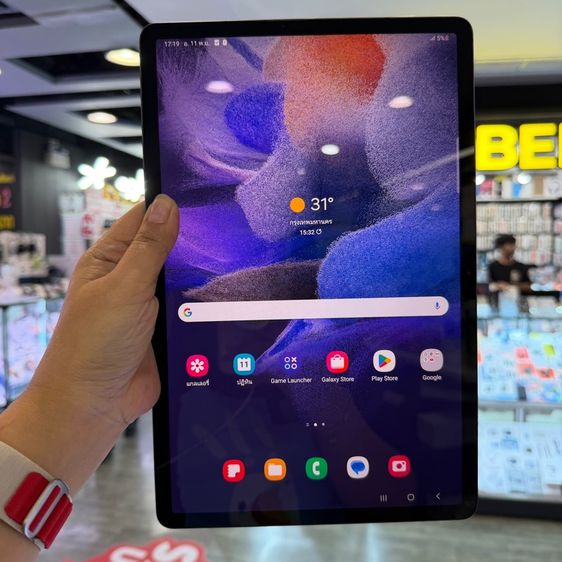 Samsung Tab S7 FE with S-Pen สีดำ ใส่ซิม(CellularและWiFi) เครื่องศูนย์ สภาพสวยมาก พร้อมกล่อง🥰🥰 รูปที่ 2
