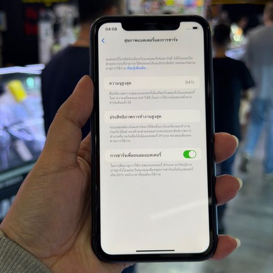 iPhone11 64GB สีดำ เครื่องศูนย์ โมเดลTH มีกล่อง🥰🥰 รูปที่ 9