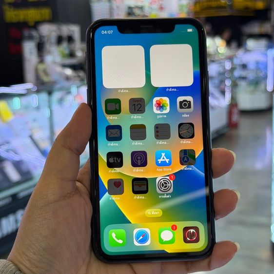 iPhone11 64GB สีดำ เครื่องศูนย์ โมเดลTH มีกล่อง🥰🥰 รูปที่ 2