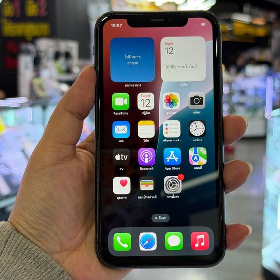 iPhone11 128GB สีดำ เครื่องศูนย์ โมเดลTH สภาพสวย🥰🥰