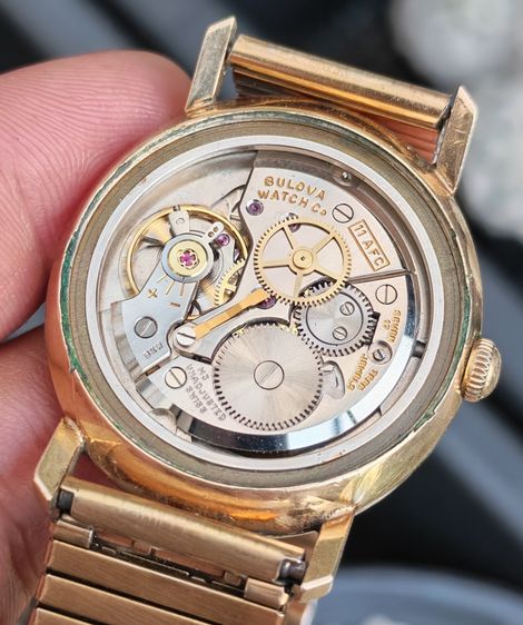 นาฬิกา Vintage Bulova 10K R.G.P. ระบบไขลาน สวยแบบนี้จัดไปราคาแบ่งปันครับ รูปที่ 15
