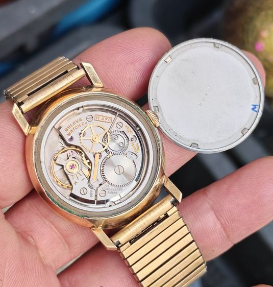 นาฬิกา Vintage Bulova 10K R.G.P. ระบบไขลาน สวยแบบนี้จัดไปราคาแบ่งปันครับ รูปที่ 14