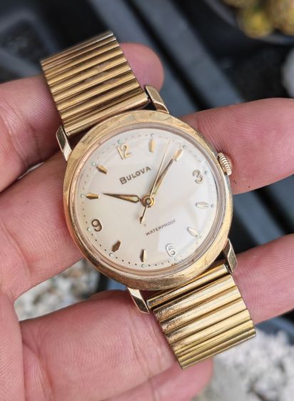 อื่นๆ ทอง นาฬิกา Vintage Bulova 10K R.G.P. ระบบไขลาน สวยแบบนี้จัดไปราคาแบ่งปันครับ