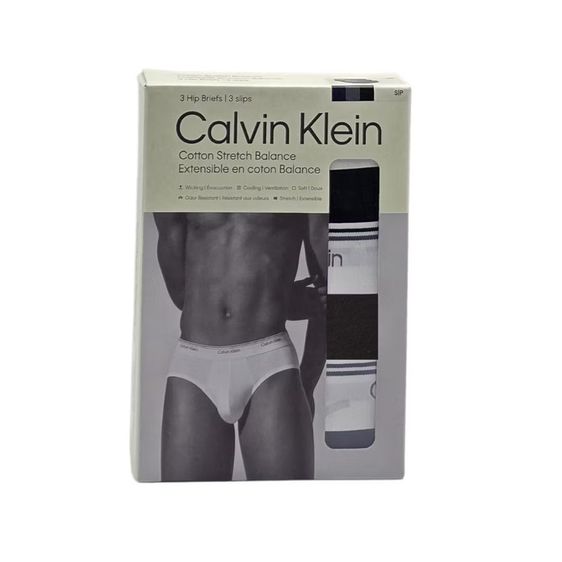 CALVIN KLEIN กางเกงใน Hip Brief 🖤 S รูปที่ 2