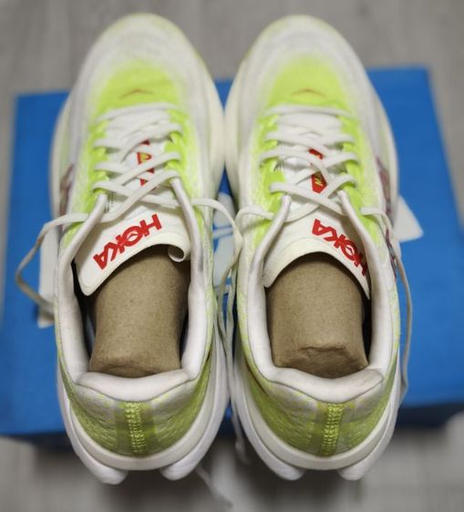 พร้อมส่ง รองเท้าวิ่ง ของแท้แบรนด์ Hoka Mach x green size 8US รูปที่ 2