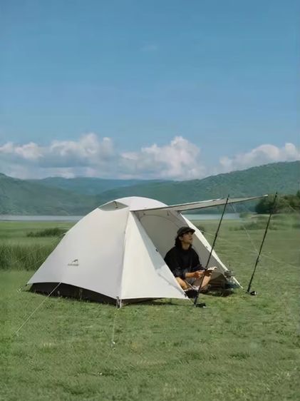 เต้นท์2คน 1800 Naturehike แท้ มือ1  เต้นท์3คน 2200 Naturehike แท้ มือ1  เสาอลูมิเนียม น้ำหนักเบา 2.5-3.1 กิโล รูปที่ 17