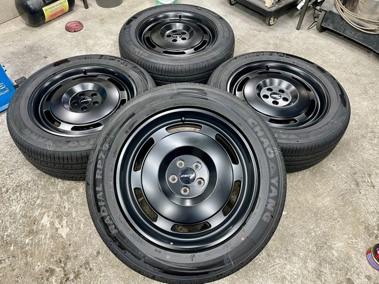 ล้อแม็กใส่ JAECOO 6 ขอบ 19” ยาง CHAO YANG 255-55R19 ปี 25 ตุ่มหน้ายางยังอยู่ครับ รูปที่ 3