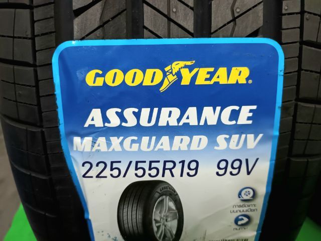 Goodyear 225 55 19 ปลายปี24 ยางใหม่ค้างปี ประกันบวม 2 ปี ใส่ฟรี-ส่งฟรี ชุดละ 14990.- รูปที่ 2