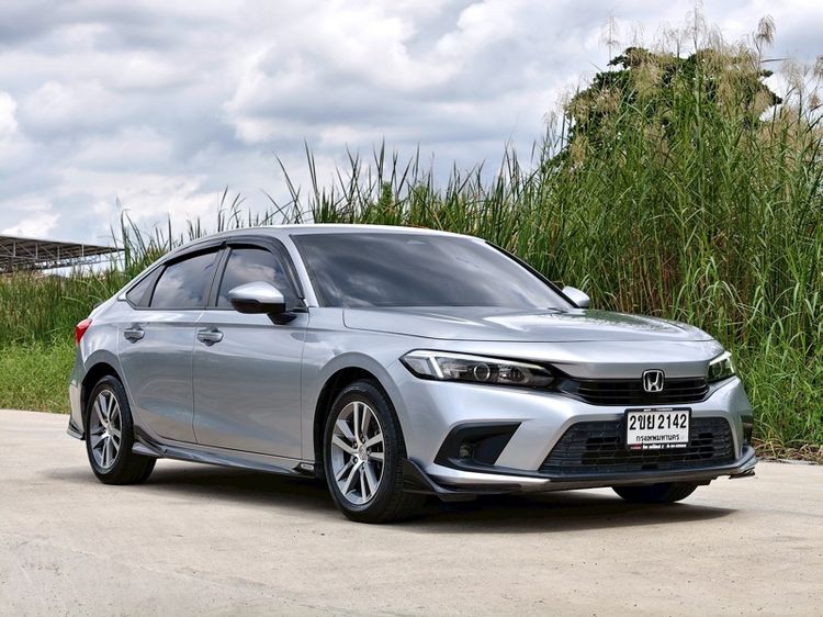 Honda Civic 2021 1.5 EL Sedan เบนซิน ไม่ติดแก๊ส เกียร์อัตโนมัติ เทา รูปที่ 3