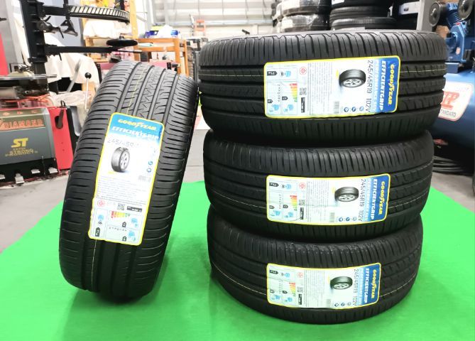 Goodyear 245 45 19 ปี24 ยางใหม่ค้างปี ประกันบวม 2 ปี ใส่ฟรี-ส่งฟรี ชุดละ 18990.-