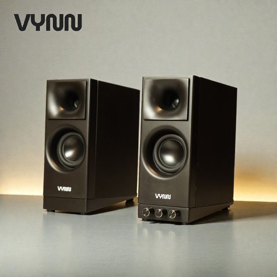 VYNN FLOW ลำโพง 2.0 พรีเมียม เสียงดี เบสแน่น Bluetooth 5.0 ลำโพงคอม แต่งห้องมินิมอล รูปที่ 4