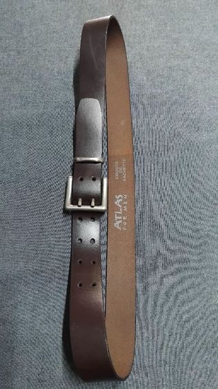 เข็มขัดหนังแบรนด์หนังสวยเอว37-43 เอวเล็กเจาะเพิ่มได้ กว้าง1.5 ยาวรวมหัว50 รูปที่ 6