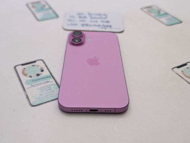 ขาย เทิร์น iPhone 16 256 ศูนย์ไทย สภาพใหม่เอี่ยม อุปกรณ์ครบยกกล่อง ขาดสายชาร์จ ประกันยาว 4 เดือน สุขภาพแบต 96 เพียง 20,590 บาท ครับ  รูปที่ 8