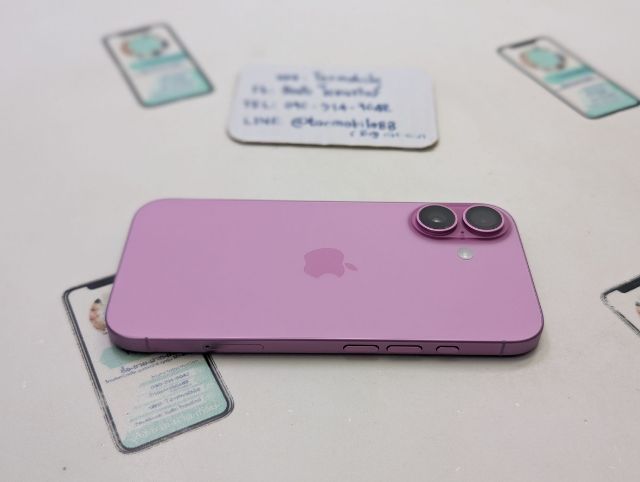 ขาย เทิร์น iPhone 16 256 ศูนย์ไทย สภาพใหม่เอี่ยม อุปกรณ์ครบยกกล่อง ขาดสายชาร์จ ประกันยาว 4 เดือน สุขภาพแบต 96 เพียง 20,590 บาท ครับ  รูปที่ 6