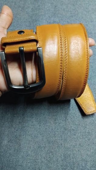 เข็มขัดหนังแท้ เอว30-34.5 กว้าง 1.5 ยาวรวมหัว 41.5 รูปที่ 2