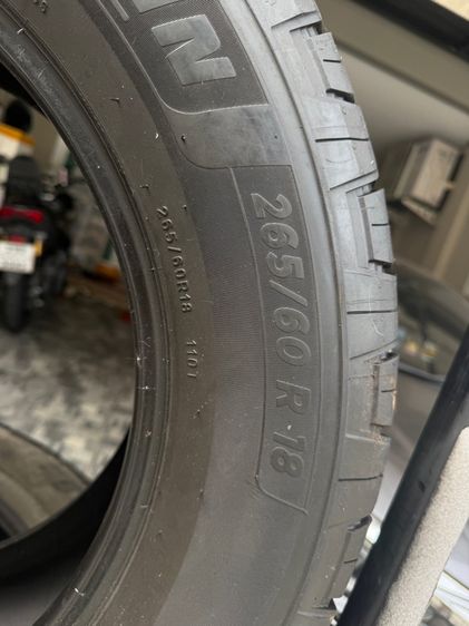 ยางเปอร์เซ็นต์ MICHELIN LTX 265-60 R18 ปี24 ดอกหนาสภาพดีมากๆ รูปที่ 3