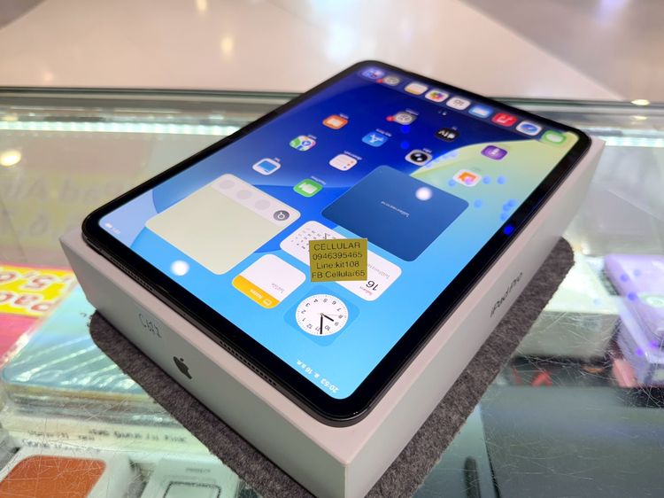 iPad Pro 11 M4 256GB WiFi ประกันAppleCare+ 5เดือนกว่า ครบกล่อง รูปที่ 7