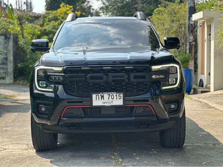 รถ Ford Ranger 2.0 Bi-Turbo 4WD Stormtrak สี ดำ