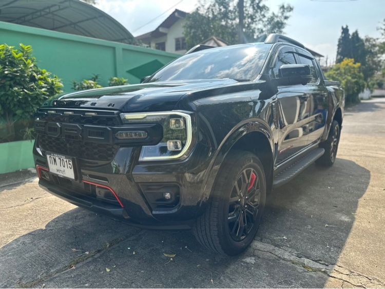 Ford Ranger 2023 2.0 Bi-Turbo 4WD Stormtrak Pickup ดีเซล ไม่ติดแก๊ส เกียร์อัตโนมัติ ดำ รูปที่ 3