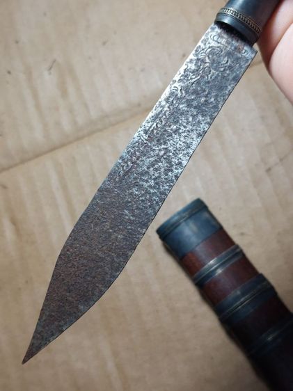 เครื่องรางมีดหมอหลวงพ่อเดิมวัดหนองโพใบ 5 นิ้วยาวรวม 9 นิ้ว รูปที่ 4