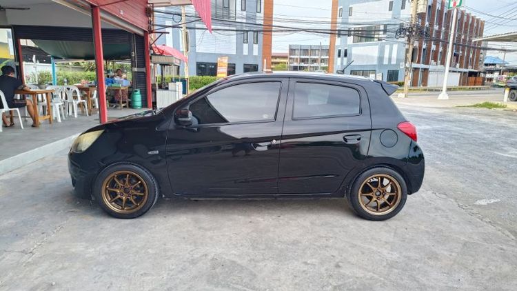 Mitsubishi Mirage 2014 1.2 GLS เบนซิน ดำ รูปที่ 4