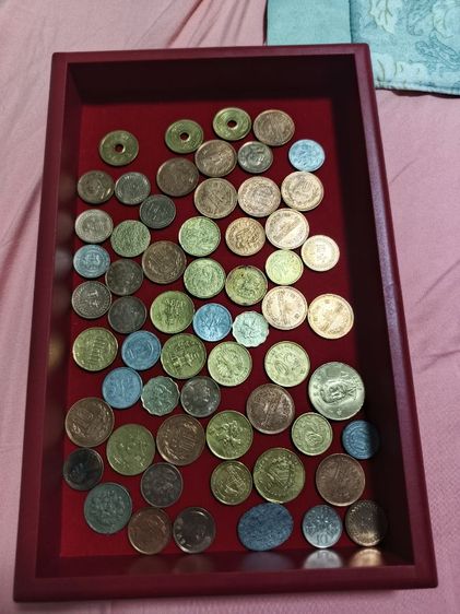 เหรียญต่างประเทศและเหรียญไทยใครที่ชอบสะสมมาเลยมา รูปที่ 2