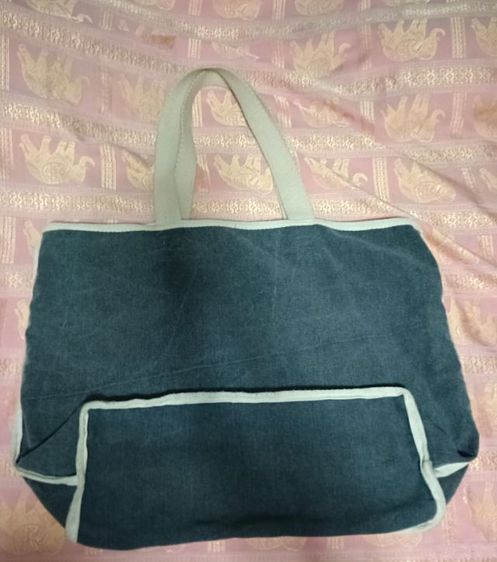 กระเป๋า Rib Curl  tote bag รูปที่ 3