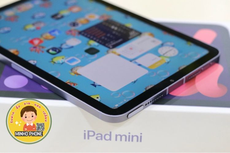 IPad mini 6 256GB Cellular สีม่วง แท้ครบกล่อง รูปที่ 6