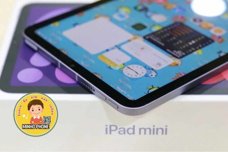 IPad mini 6 256GB Cellular สีม่วง แท้ครบกล่อง รูปที่ 7