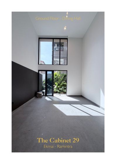อื่นๆ ไม่มี 2025 บ้านใหม่พร้อมขาย 🌟 “The Cabinet 29” ทาวน์โฮมหรู 3.5 ชั้น แปลงหัวมุม รูปที่ 4
