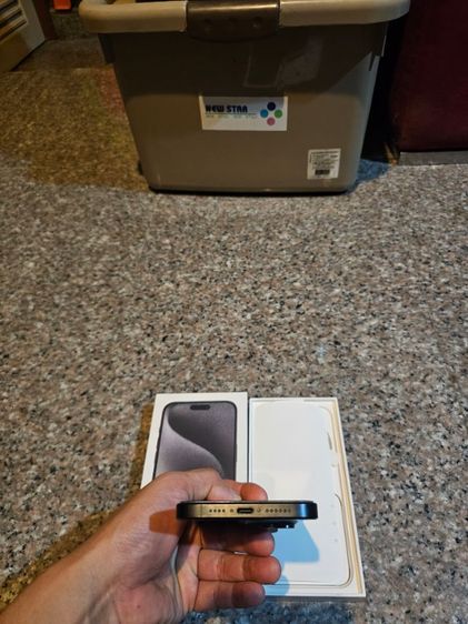 ขายๆๆถูกๆไอโฟน15ProMaxสีBlack Titanuim256กิ๊กยกกล่องอีมี่ตรงไร้รอยตกใช้งานดีทุกๆฟังชั่นถูกมากกก รูปที่ 2