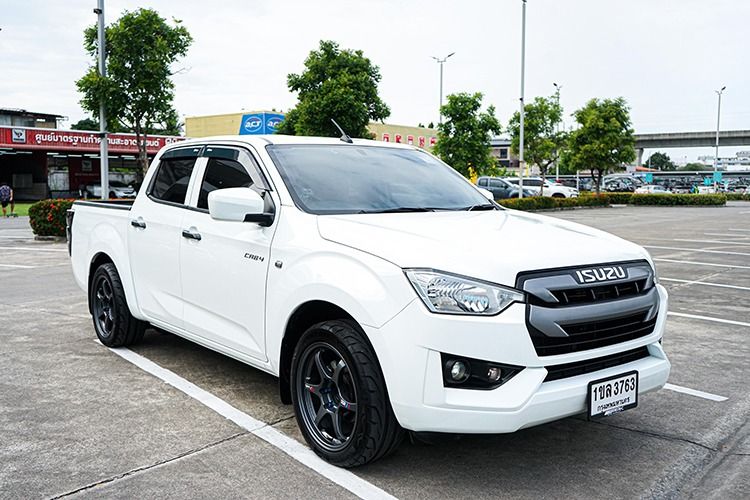 Isuzu D-MAX 2021 1.9 S Pickup ดีเซล ไม่ติดแก๊ส เกียร์อัตโนมัติ ขาว รูปที่ 3