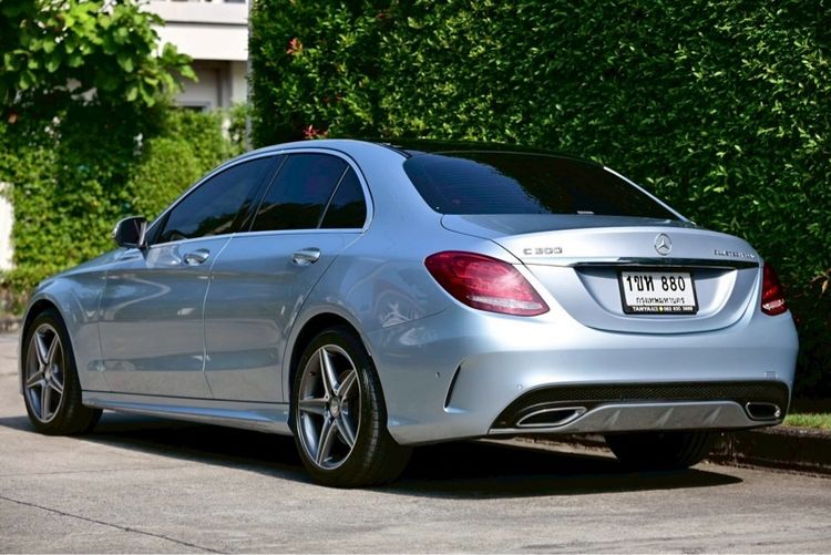 Mercedes-Benz C-Class 2015 C300 Sedan ไฮบริด ไม่ติดแก๊ส เกียร์อัตโนมัติ เทา รูปที่ 3