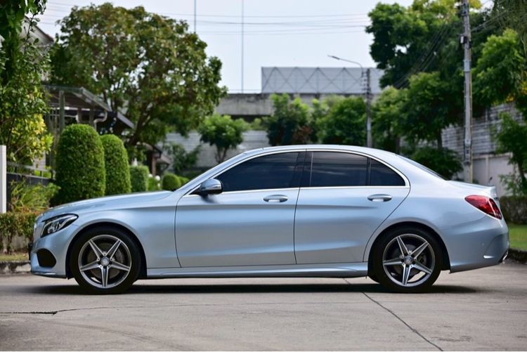 Mercedes-Benz C-Class 2015 C300 Sedan ไฮบริด ไม่ติดแก๊ส เกียร์อัตโนมัติ เทา รูปที่ 2