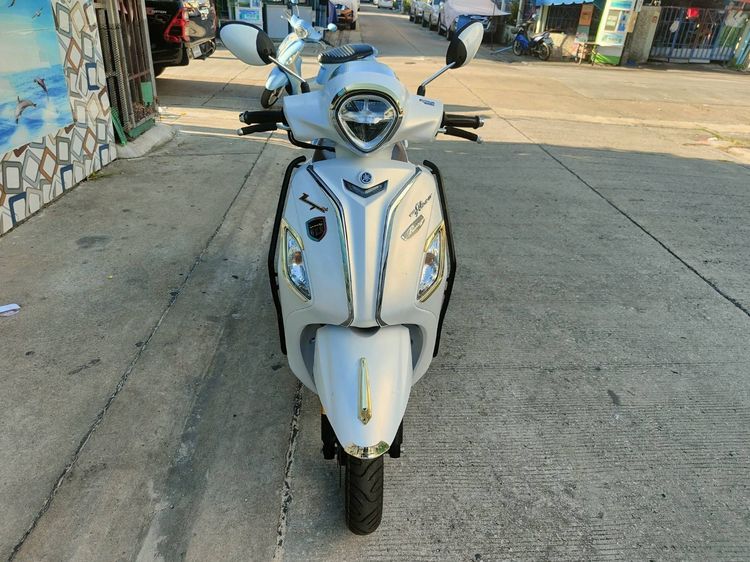 🛵ยังไงก็ขาย Grand filano ปี 63 เครื่องดี สีสวย สตาร์ทมือ กุญแจรีโมท ระบบHybrid เล่มชุดโอนครบ+เปลี่ยนถ่ายน้ำมันเครื่องฟรี ส่งฟร30กิโล รูปที่ 4