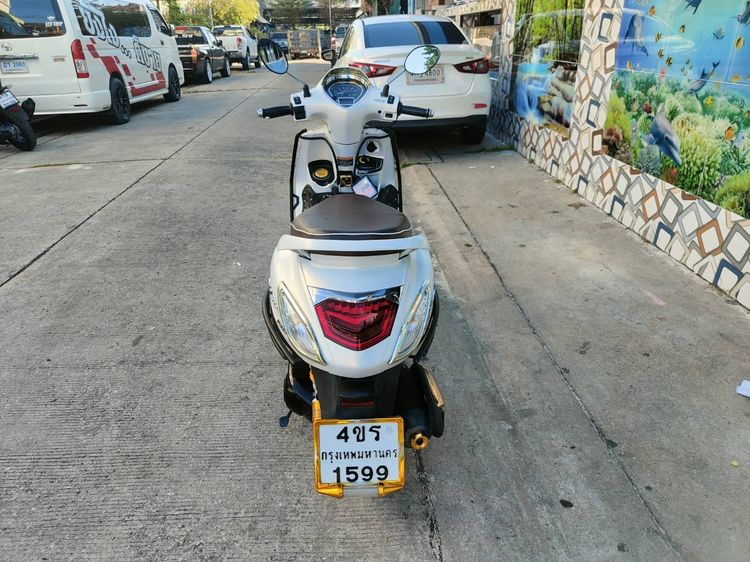 🛵ยังไงก็ขาย Grand filano ปี 63 เครื่องดี สีสวย สตาร์ทมือ กุญแจรีโมท ระบบHybrid เล่มชุดโอนครบ+เปลี่ยนถ่ายน้ำมันเครื่องฟรี ส่งฟร30กิโล รูปที่ 5