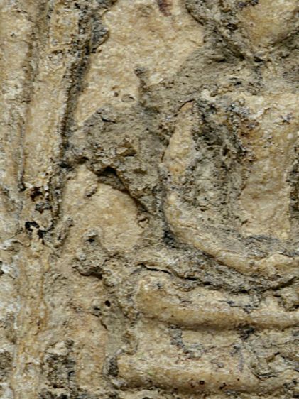 พระบ้าน เก่า มีมวลสาร พระสมเด็จวัดบางขุนพรหม  หลังปั๊มตรายาง หมึกสีน้ำเงิน รูปที่ 10