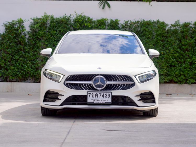 Mercedes-Benz A-Class 2021 A200 Sedan เบนซิน ไม่ติดแก๊ส เกียร์อัตโนมัติ ขาว รูปที่ 2