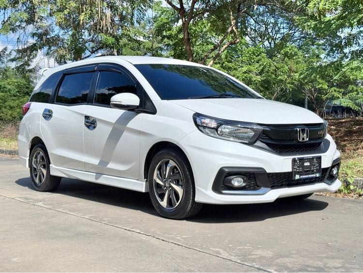 Honda Mobilio 2020 1.5 RS เบนซิน เกียร์อัตโนมัติ ขาว รูปที่ 2