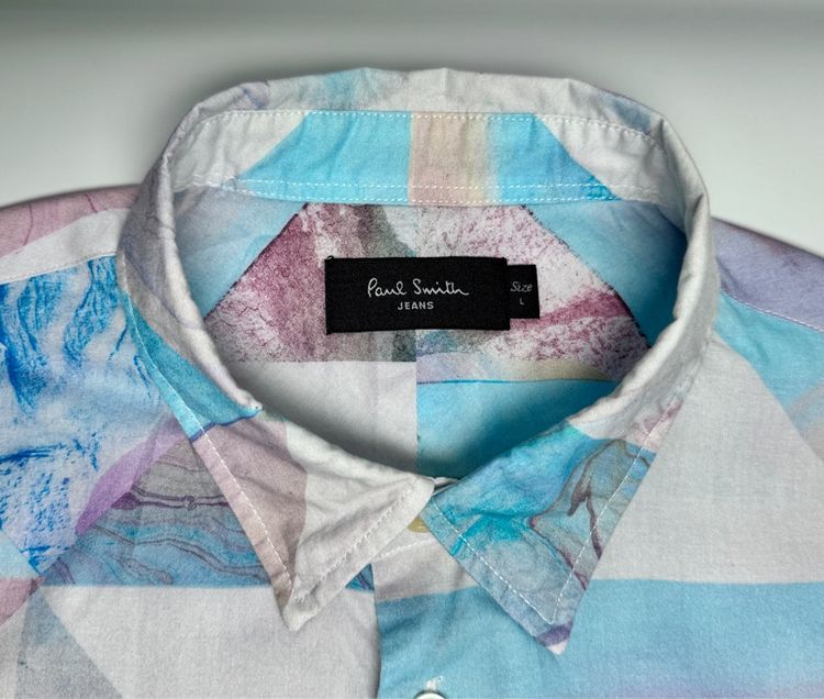 เสื้อเชิ้ต Paul Smith ของแท้ แบบสวย สไตล์ลำลอง รุ่น Jeans รูปที่ 8