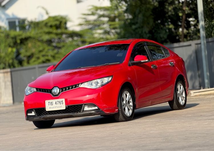 MG MG5 2017 1.5 X Sedan เบนซิน ไม่ติดแก๊ส เกียร์อัตโนมัติ แดง รูปที่ 3