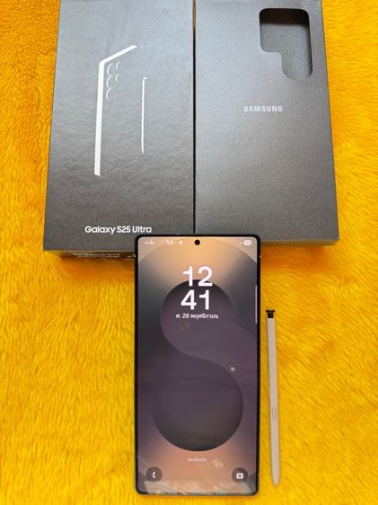 Galaxy S25 Ultra 256 GB Samsung S25 Ultra-ใหม่จริงประกันเกือบเต็มปี