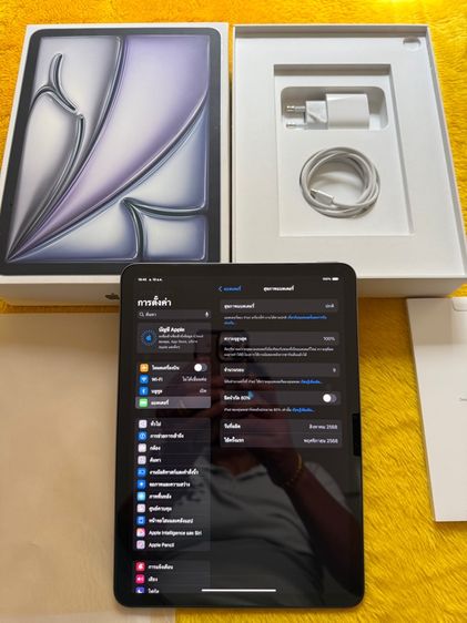 iPad Air M3-air7-11นิ้ว-ใหม่มากแบต100รอบ9 รูปที่ 3