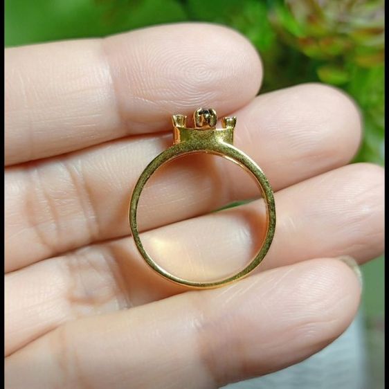 🔖แหวนSAVAS ไพลินแท้  สีทองสด งานจากต่างประเทศ รูปที่ 6
